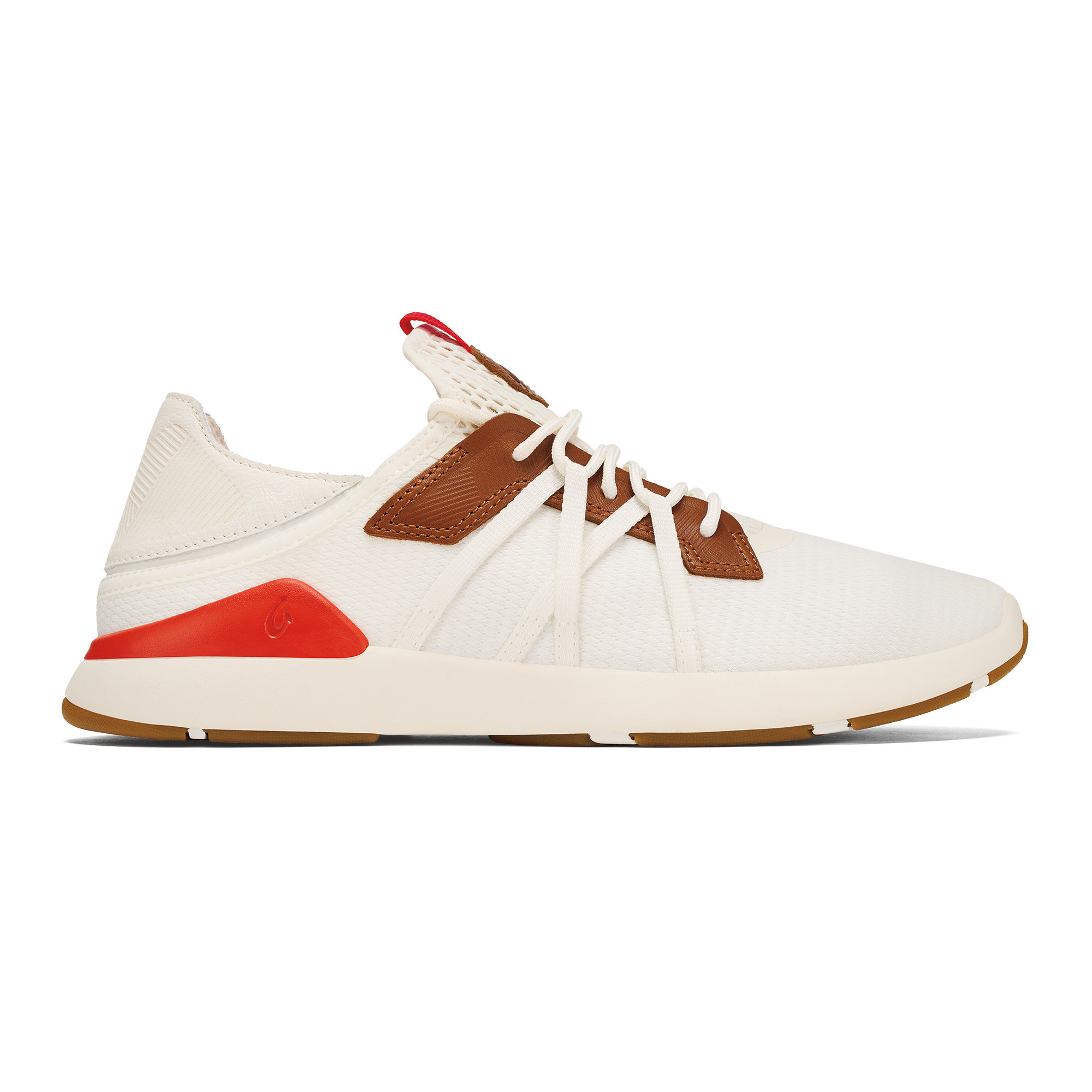 Bright White / Red Lava