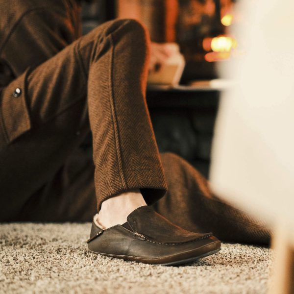 Moloā Slipper - Dark Wood - Image 4